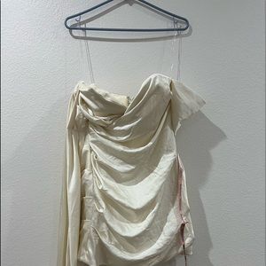 ofd white house of cb dress off the shoulder Large